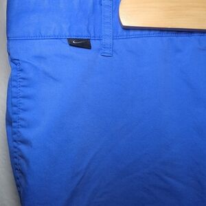 Nike Pants Mens 34/34 Blue MODERN Fit Dri-Fit Performance Golf Chino Pant 725672